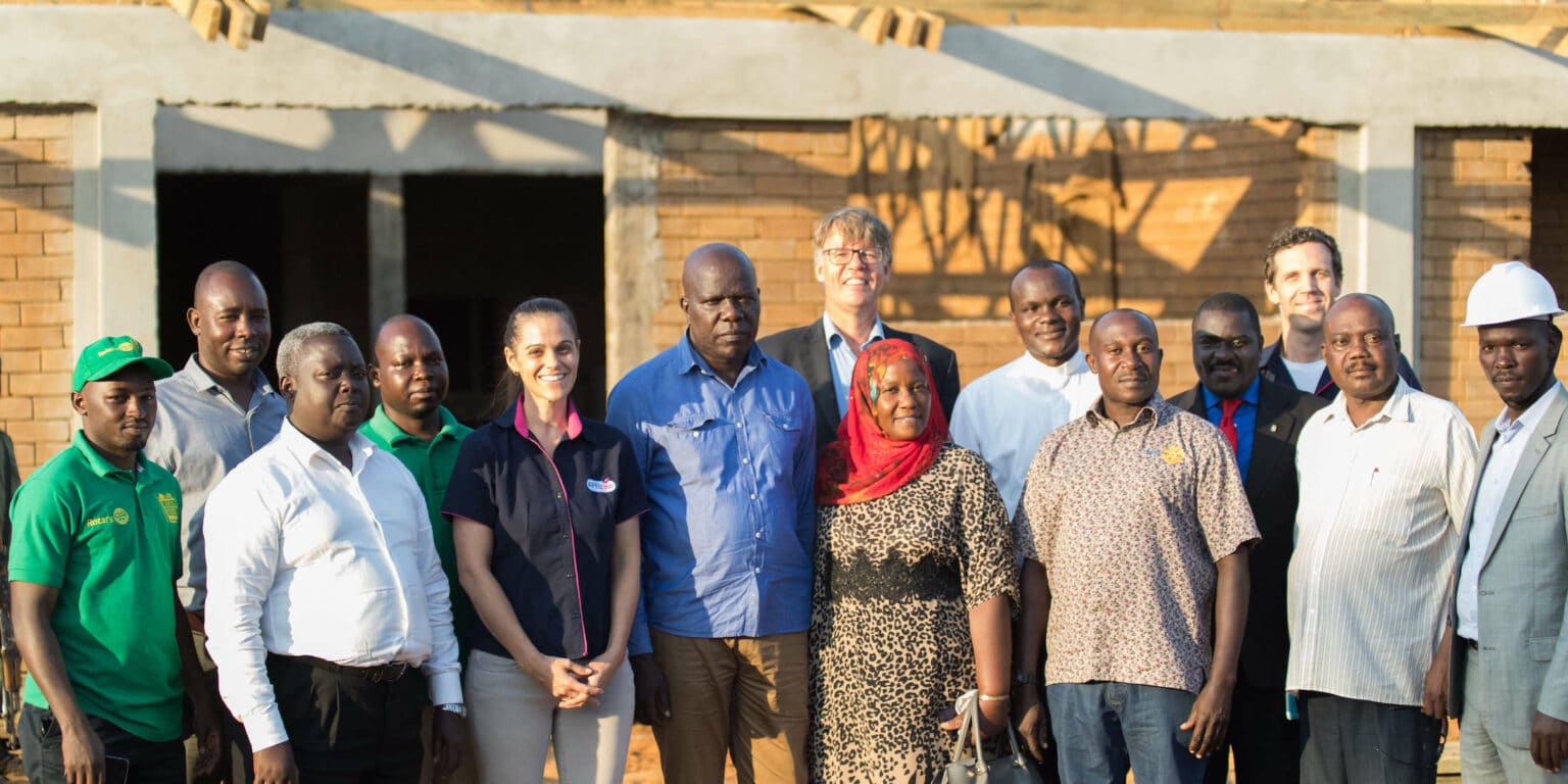 We’ve reached the highest point in the construction of the new AFRIpads