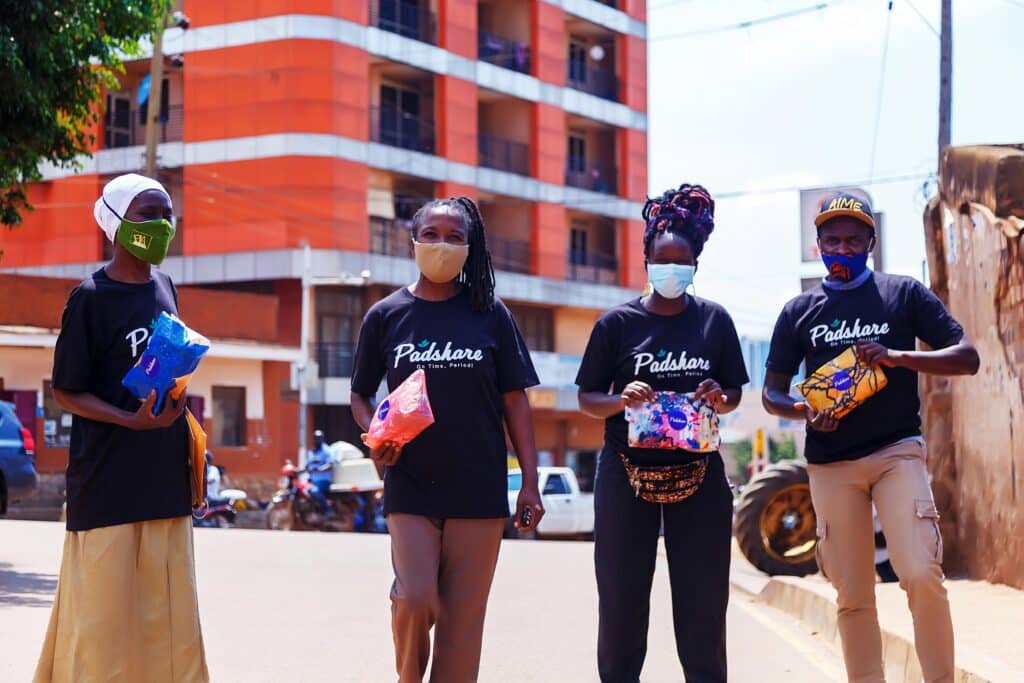 PADShare, a digital technology platform that enabels effecient distribution of sanitary pads to beneficiaries